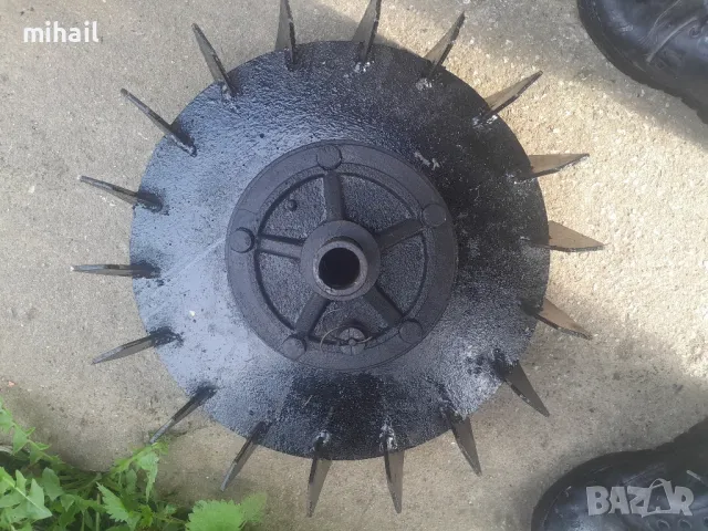 метални колела диференциални с пулуоски за мотофреза , снимка 5 - Градинска техника - 49704588