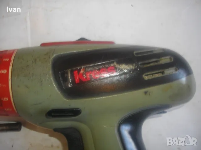 KRESS 14,4V LI-ion НЕМСКИ ЛИТИЕВ ВИНТОВЕРТ КРЕС ПРОФЕСИОНАЛЕН 14,4 ВОЛТА С 1 БАТЕРИЯ БЕЗ ЗАРЯДНО, снимка 10 - Винтоверти - 49750258
