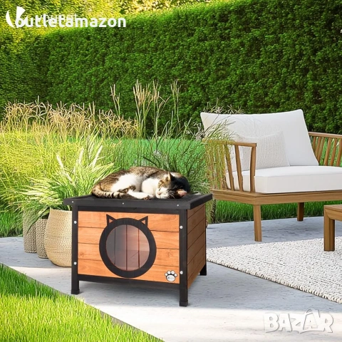 Къщичка за котки VOUNOT®, снимка 2 - За котки - 53827704