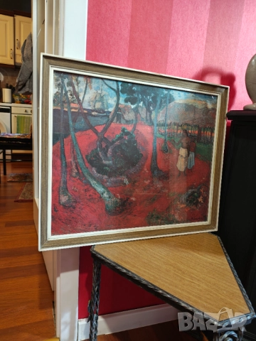 Гоген картина репродукция , снимка 3 - Картини - 52255379