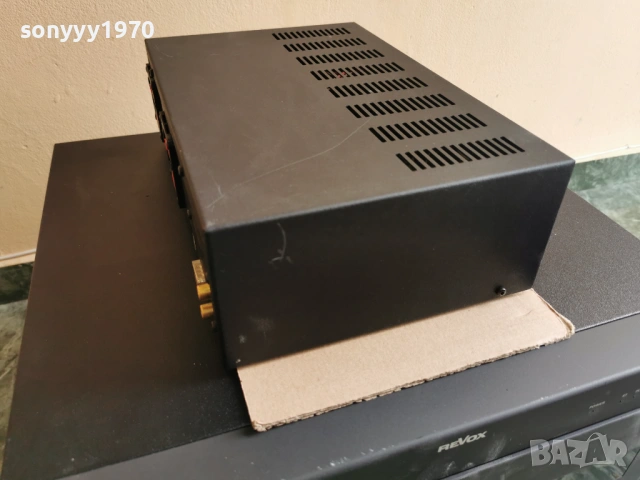 REVOX V 219 STEREO AMPLIFIER-MADE IN GERMANY-ВНОС SWISS 2801261904, снимка 8 - Ресийвъри, усилватели, смесителни пултове - 53261293