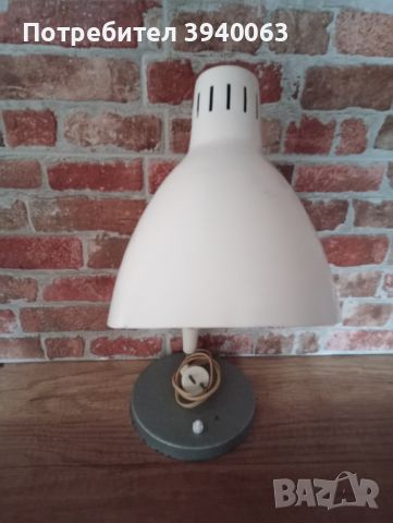 Стара настолна лампа от СССР, снимка 3 - Настолни лампи - 46156272