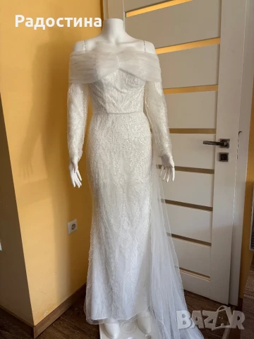 Булченска/сватбена рокля , снимка 8 - Сватбени рокли - 48283900