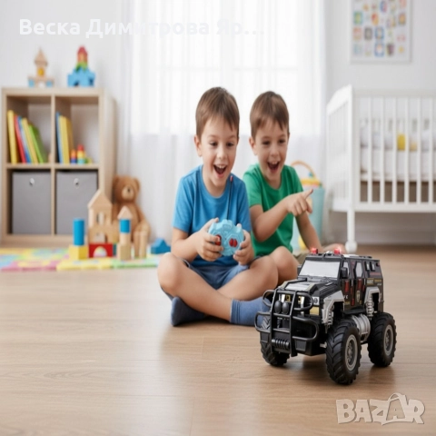 Радиоуправляемият джип Monster Truck SWAT 4x4, снимка 3 - Коли, камиони, мотори, писти - 52684990