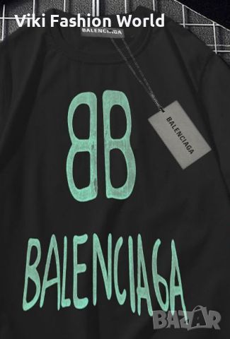 нови маркови тениски Balenciaga, снимка 4 - Тениски - 45570047