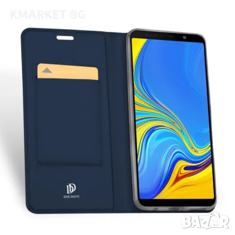 Samsung Galaxy A7 2018 DUX DUCIS Кожен Калъф и Протектор, снимка 4 - Калъфи, кейсове - 48380445