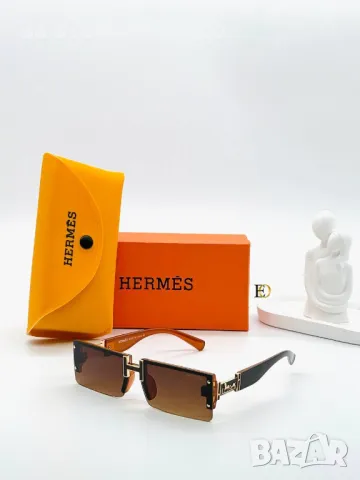 Hermes Слънчеви Очила С UV400 Защита С ПОДАРЪК🎁Калъф Хермес - Различни Цветове Код D2140, снимка 2 - Слънчеви и диоптрични очила - 49422582
