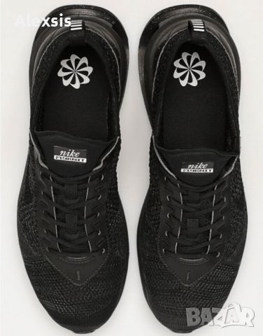 NIKE Air Max Flyknit Racer Shoes Black, снимка 8 - Маратонки - 46415021