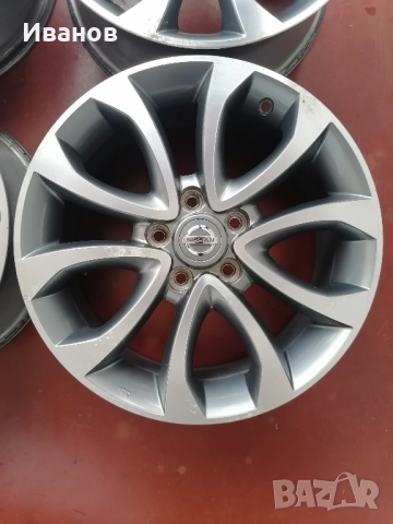 оригинални джанти 17" 5х114.3 Nissan Juke , снимка 5 - Гуми и джанти - 52281378