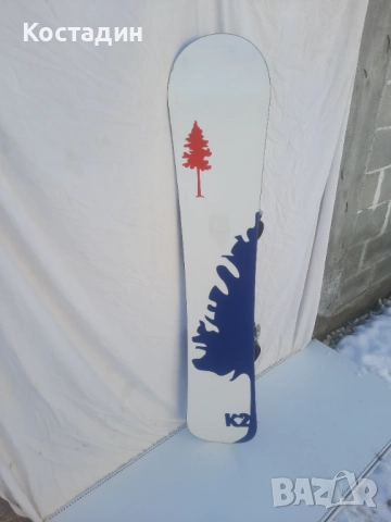 сноуборд K2 Luna 150см.  с автомати , снимка 8 - Зимни спортове - 52441526