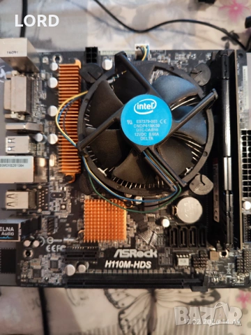 Комплект Intel i5 7500t, Asrock H110M HDS, RAM 8GB DDR4, снимка 6 - Процесори - 52456835