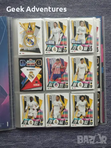 Футболни Карти Champions League Season 2020/2021 Match Attax Topps, снимка 2 - Колекции - 48809947