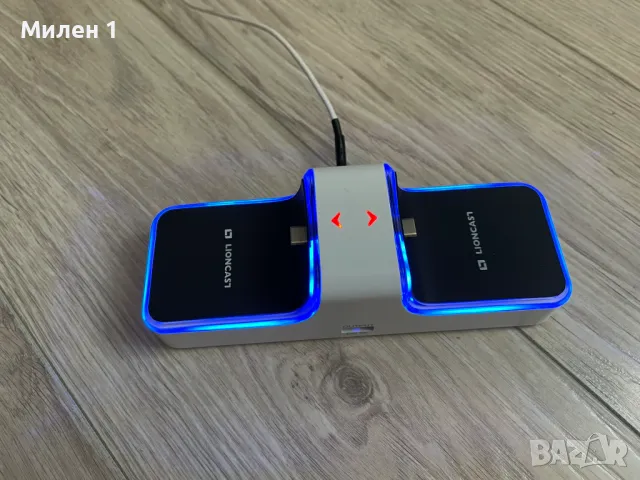 PS5-Dual Charger-зарядно за джойстици, снимка 2 - Аксесоари - 50383939
