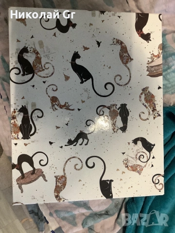 Порцеланова чиния и шпатула Не се използва в подаръчна кутия чиния диаметър 29 см, снимка 5 - Декорация за дома - 54013193