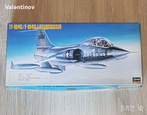 Сглобяем макет на самолет- TF- 104G/ F- 104DJ STARFIGHTER, снимка 1 - Колекции - 45624836