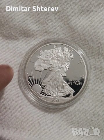 Реплика американски орел, снимка 2 - Нумизматика и бонистика - 53219726