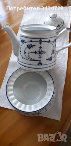 Кана за чай - порцелан, снимка 2 - Аксесоари за кухня - 45098271