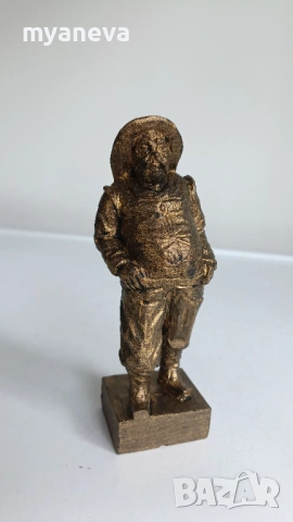 Дон Кихот (18 см) и неговия верен оръженосец Санчо Панса (12 см), дърворезби , ръчно изработени. , снимка 6 - Статуетки - 53565842