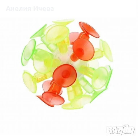 Детска игра "Хвани топката" с чинии вендузна топка , снимка 2 - Други - 50947074