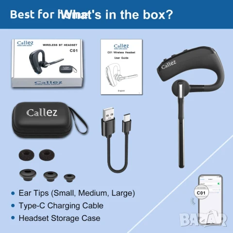 Безжични слушалки, снимка 7 - Bluetooth слушалки - 51121302