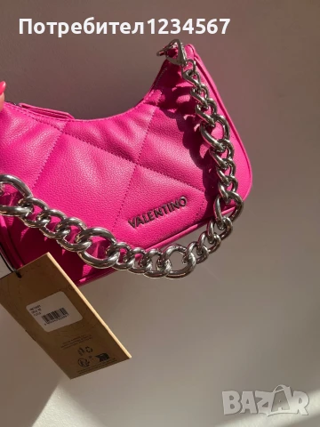Уникална НОВА оригинална чанта Valentino, с етикети, снимка 7 - Чанти - 51370941
