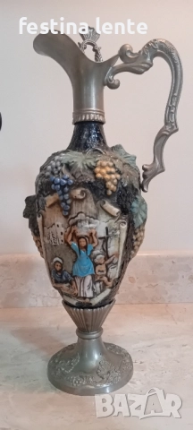 Италианска винтидж ваза/декантер