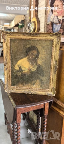 Картина "Момиче с роза" 