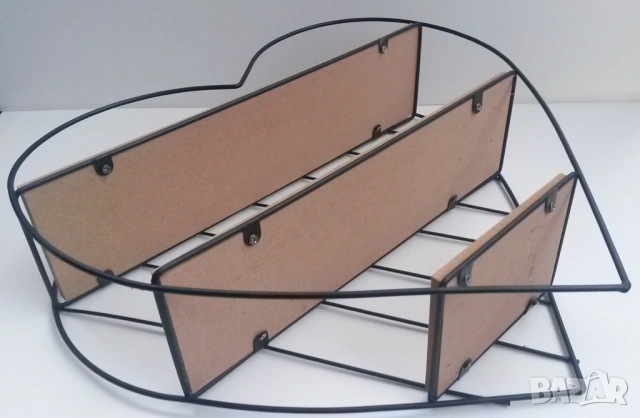 Етажерка/рафт с формата на сърце, снимка 6 - Декорация за дома - 53529564