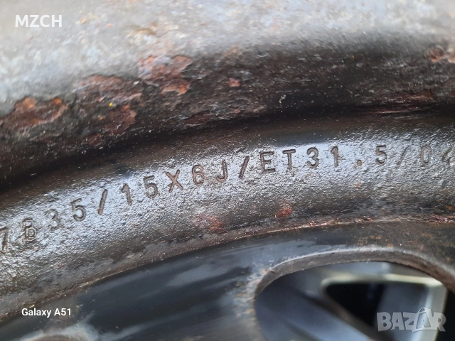 тенекиени джанти с гуми зимни за фият, 15цола , снимка 11 - Гуми и джанти - 54138038