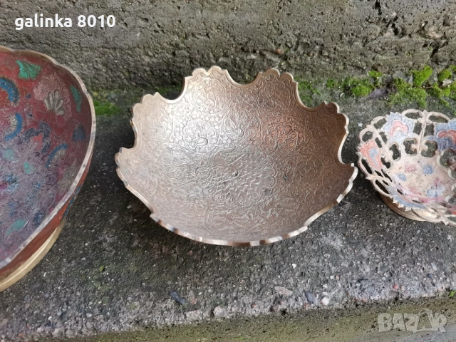 Стари бронзови съдове, снимка 3 - Антикварни и старинни предмети - 53486235