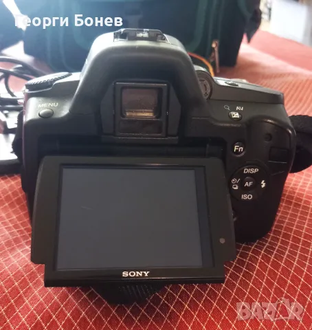 Sony A390+Sony sam18-55, снимка 4 - Фотоапарати - 46849174