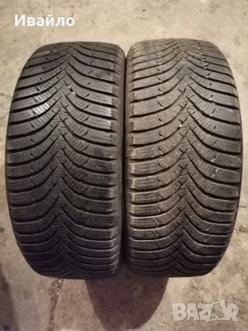 Продавам 2 броя зимни гуми 185.50.16 на 1 сезон дот 2022 Hankook 