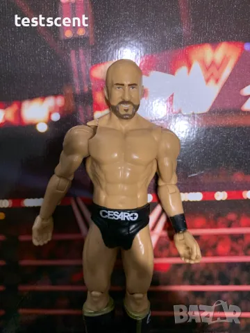 Екшън фигура WWE Antonio Cesaro Claudio Castagnoli Антонио Цезаро Basic WWE basic NXT ROH AEW Defect, снимка 9 - Фигурки - 49552849