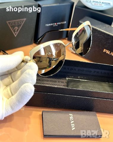 Дамски слънчеви очила PRADA, снимка 7 - Слънчеви и диоптрични очила - 42611975