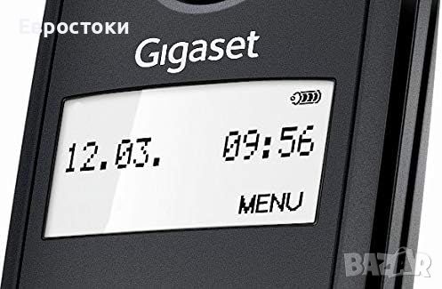 Безжичен телефон Gigaset A116. Черно, снимка 6 - Стационарни телефони и факсове - 45360544
