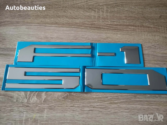 Емблема Ford F150 сребрист гланц, снимка 2 - Аксесоари и консумативи - 53732077