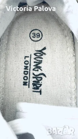 Красиви бели гуменки YOUNG SPIRIT LONDON, снимка 4 - Кецове - 49916035