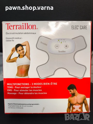 Електростимулатор за корем Terraillon – нов