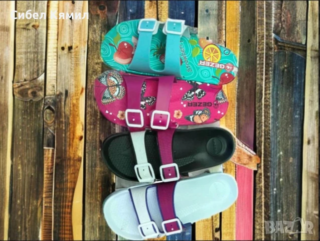 Дамски свежи плажни чехли