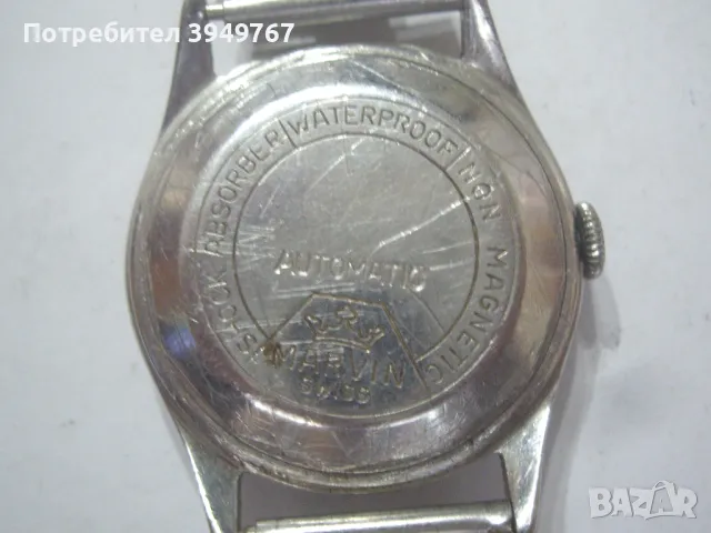 Стар мъжки автоматичен часовник., снимка 4 - Антикварни и старинни предмети - 49815979