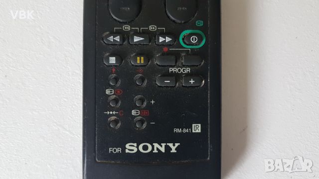 ДИСТАНЦИОННО УПРАВЛЕНИЕ SONY RM-841 ORIGINAL , снимка 3 - Дистанционни - 45454040