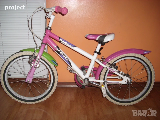 ДРАГ/DRAG/18" Идеален детски велосипед,колело с помощни колела.Промо., снимка 2 - Детски велосипеди, триколки и коли - 53852436