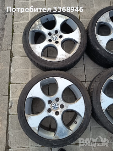 Джанти VW DETROIT GTI 18" 5X112 с гуми Michelin 225/40/18, снимка 3 - Гуми и джанти - 52842474