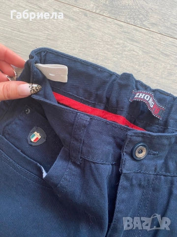 Тъмносин панталон, подходящ за училище, снимка 5 - Детски панталони и дънки - 51706666