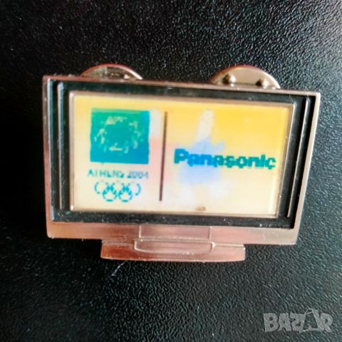 Значка Олимпиада Атина 2004 Panasonic
