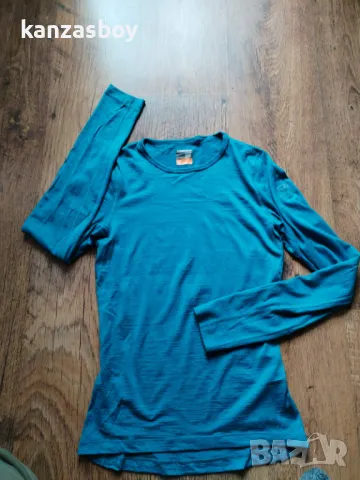 Icebreaker 200 - дамска мерино блуза XS КАТО НОВА, снимка 4 - Блузи с дълъг ръкав и пуловери - 49639057