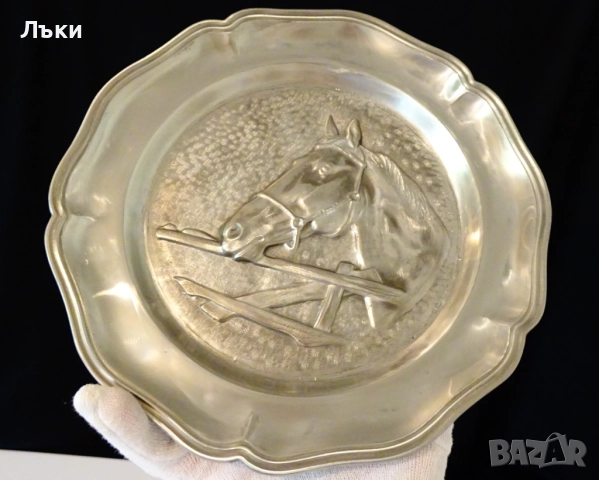 Калаена чиния,пано Кон. , снимка 3 - Пана - 51704624