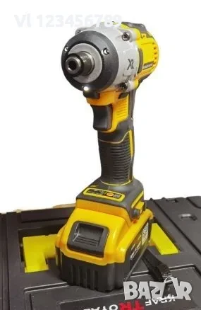 Безжични акумулаторен ударен гайковерт и акумулаторен винтоверт 36V 8,0AH KRAFT ROYAL к-кт (2 в 1), снимка 2 - Винтоверти - 50800213