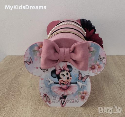 Поставка за диадеми Мини Маус (Minnie Mouse), снимка 2 - Мебели за детската стая - 45450383