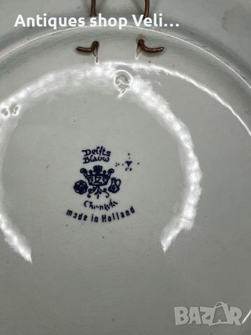 Колекционерска порцеланова чиния №5290 , снимка 4 - Антикварни и старинни предмети - 45109899